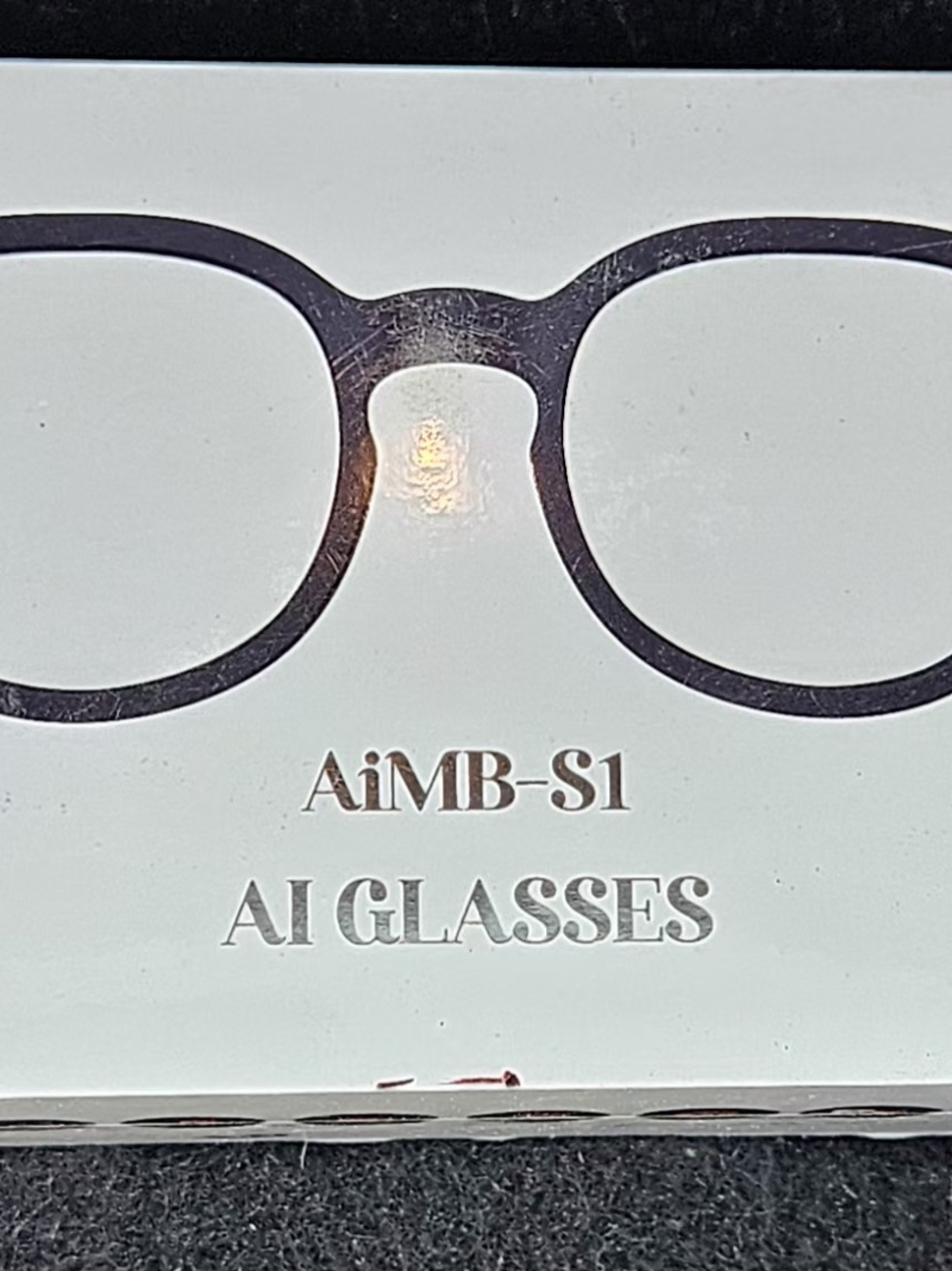 AiMB-S1 Smart AI Glasses with HD Video Camera & Voice Assistant